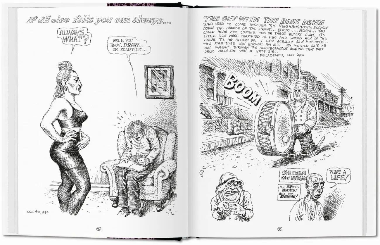 Bild: 9783836566971 | Robert Crumb. Sketchbook Vol. 5. 1989-1998.Vol.5 | 1989-1998 | Hanson