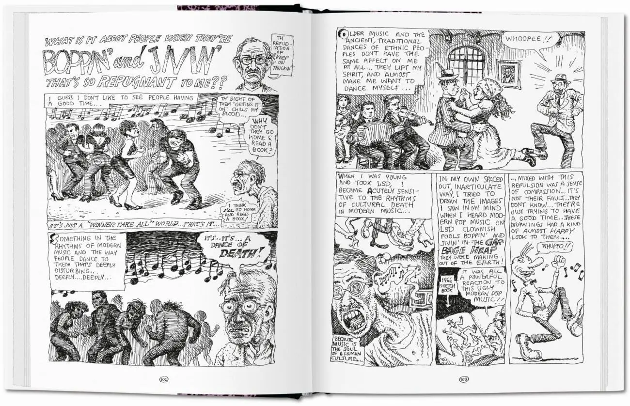 Bild: 9783836566971 | Robert Crumb. Sketchbook Vol. 5. 1989-1998.Vol.5 | 1989-1998 | Hanson