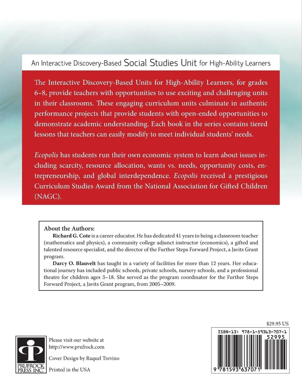 Rückseite: 9781593637071 | Ecopolis | Darcy Blauvelt (u. a.) | Taschenbuch | Englisch | 2011