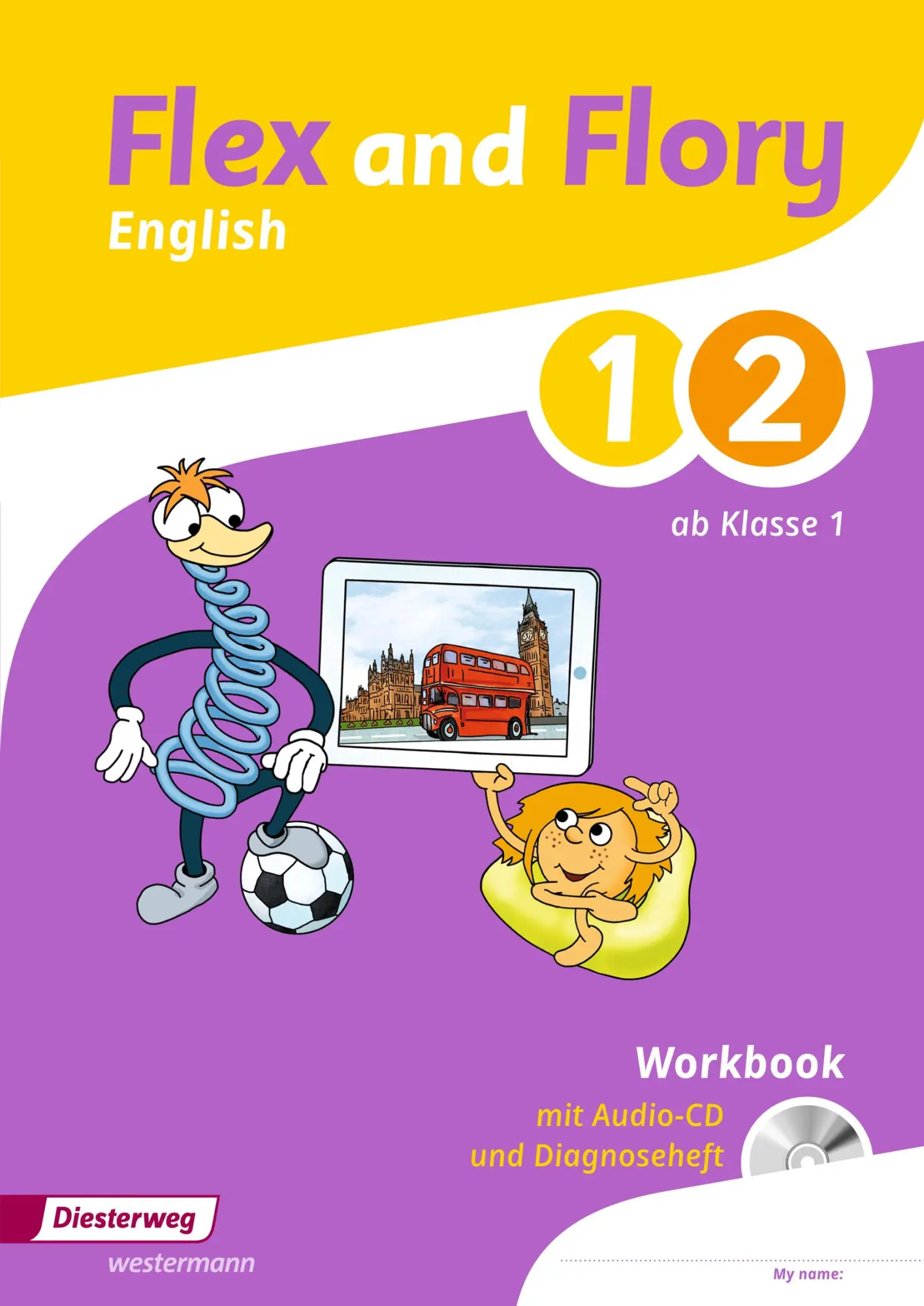 Cover: 9783425057071 | Flex and Flory 1-4. Workbook 1 / 2 mit Schüler-Audio-CD und...