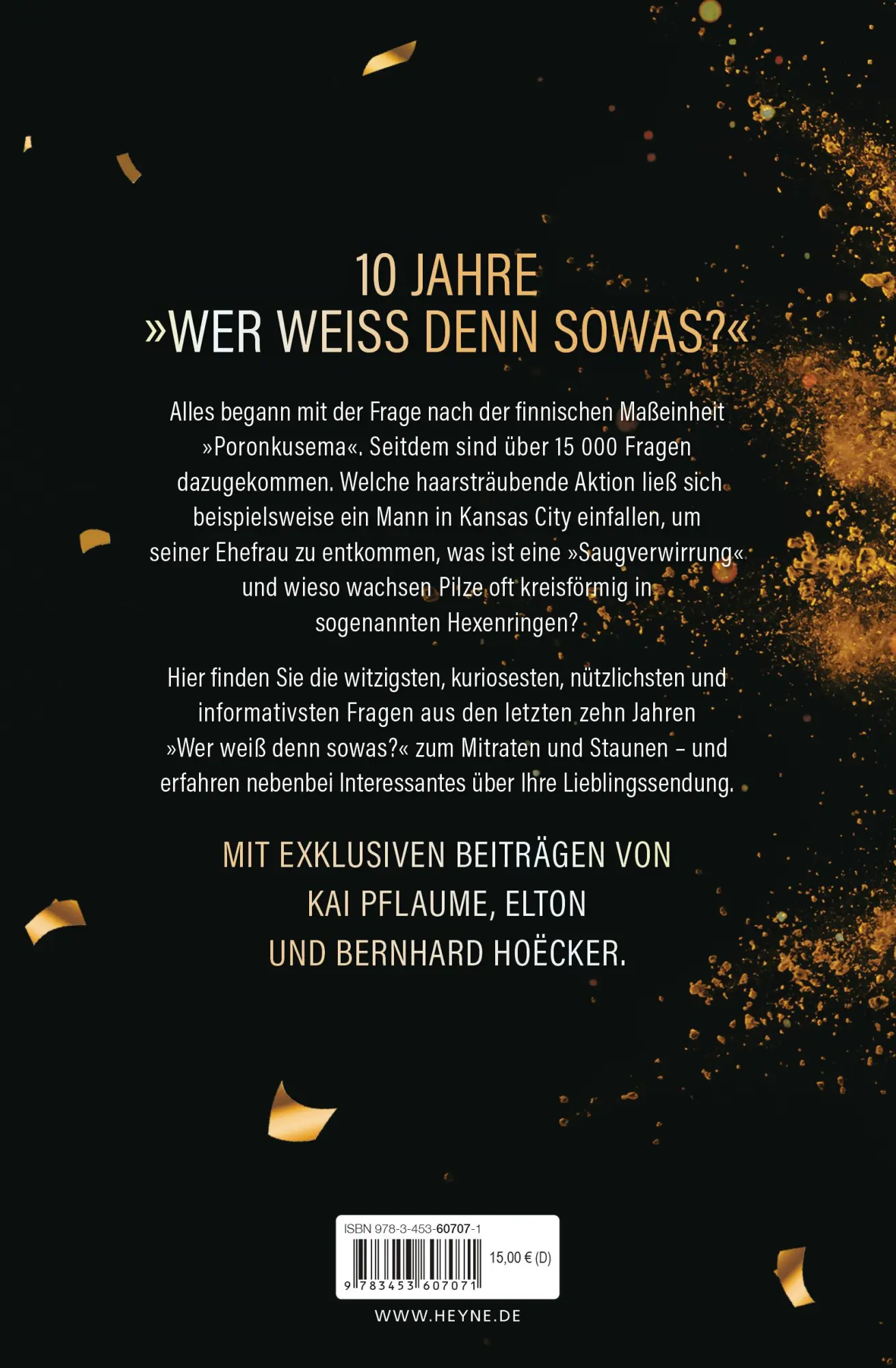 Bild: 9783453607071 | "Wer weiß denn sowas?" - Das große Jubiläumsbuch | Heyne Verlag | Buch