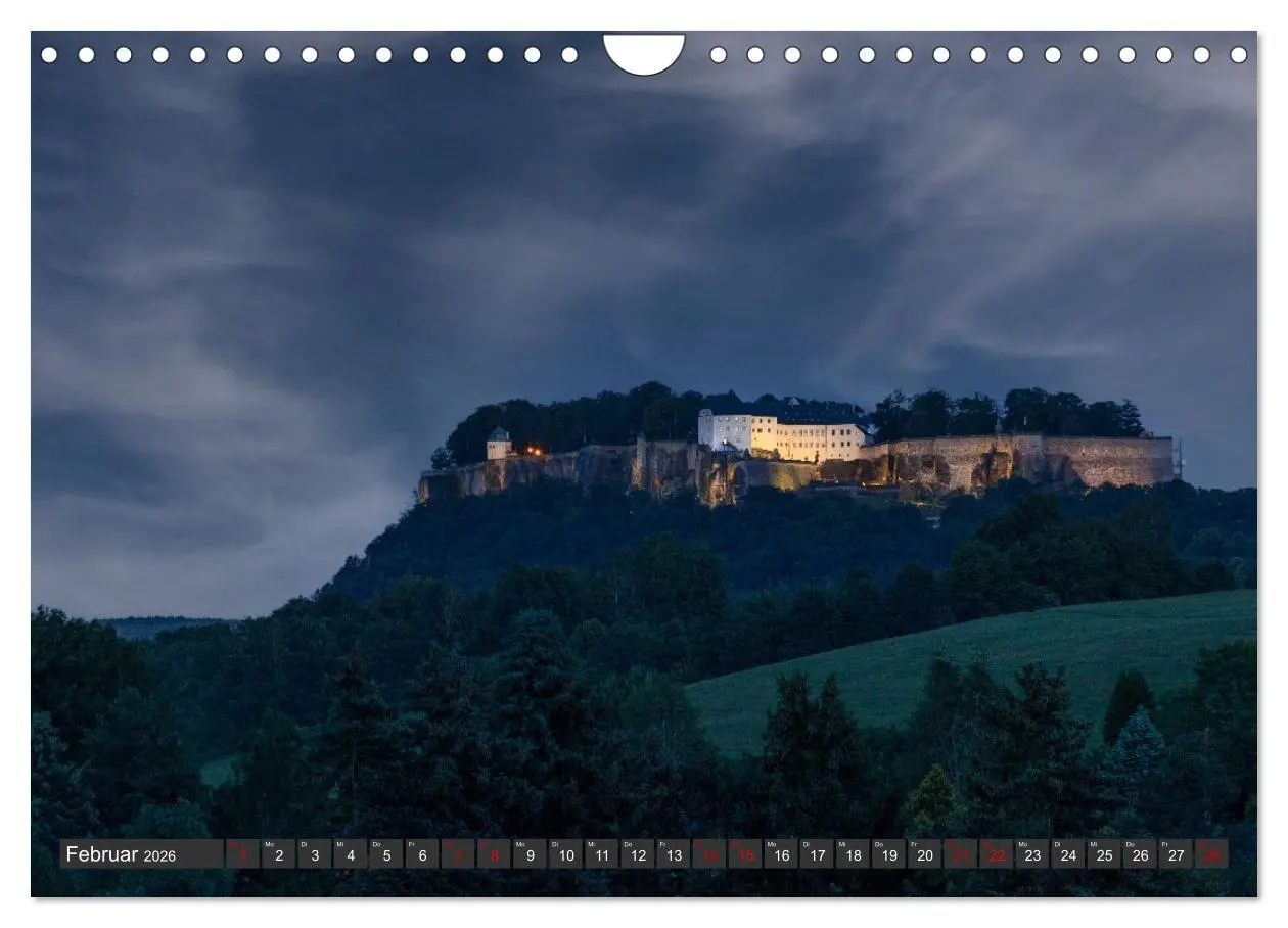 Bild: 9783457357071 | Die Sächsische Schweiz / Faszination Sandsteingebirge (Wandkalender...