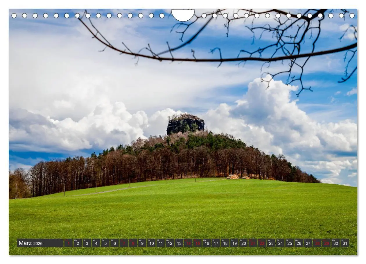 Bild: 9783457357071 | Die Sächsische Schweiz / Faszination Sandsteingebirge (Wandkalender...