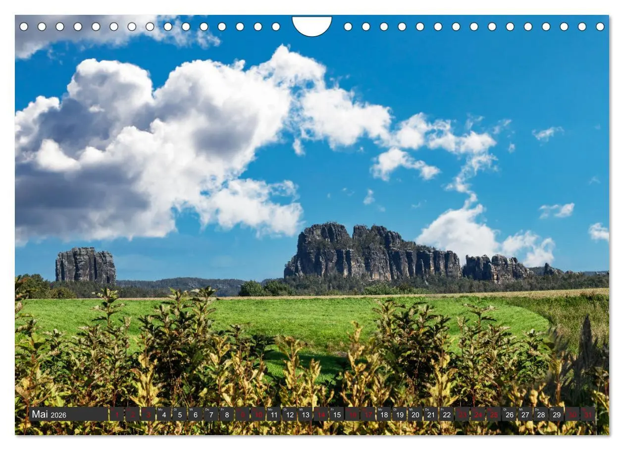 Bild: 9783457357071 | Die Sächsische Schweiz / Faszination Sandsteingebirge (Wandkalender...