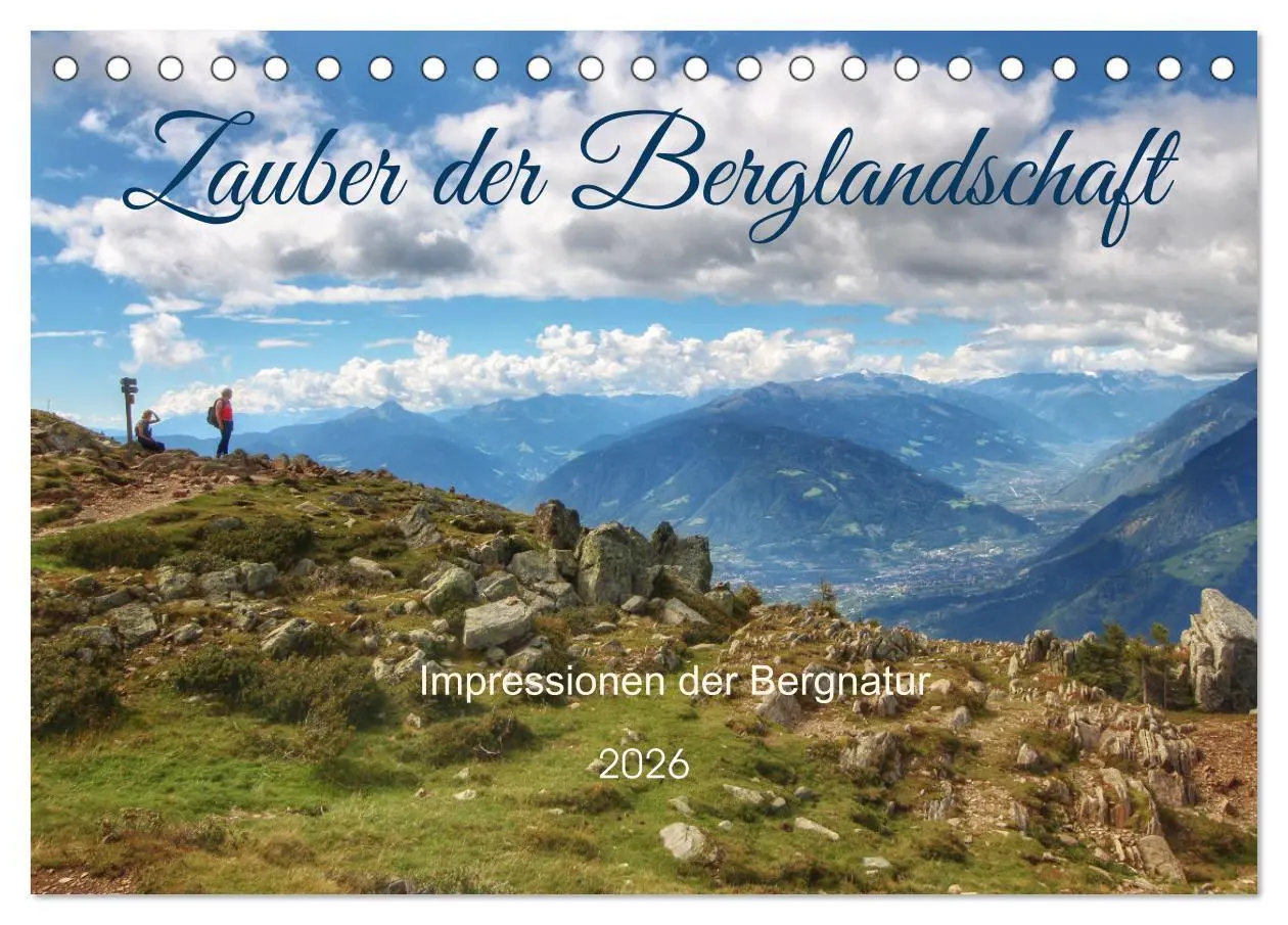 Cover: 9783457597071 | Zauber der Berglandschaft (Tischkalender 2026 DIN A5 quer),...