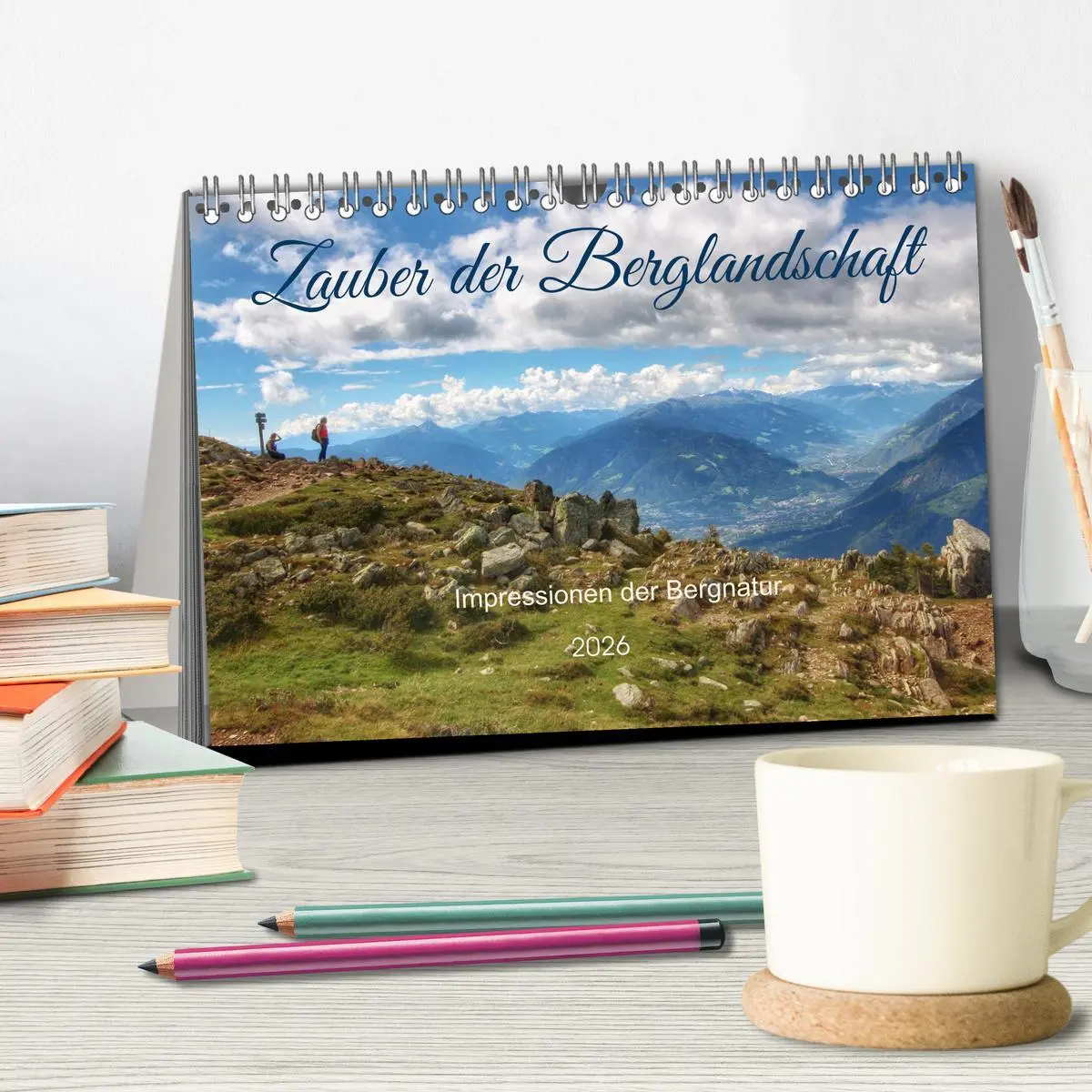 Bild: 9783457597071 | Zauber der Berglandschaft (Tischkalender 2026 DIN A5 quer),...