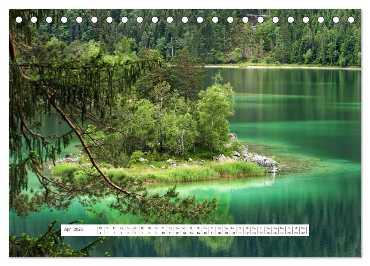 Bild: 9783457597071 | Zauber der Berglandschaft (Tischkalender 2026 DIN A5 quer),...