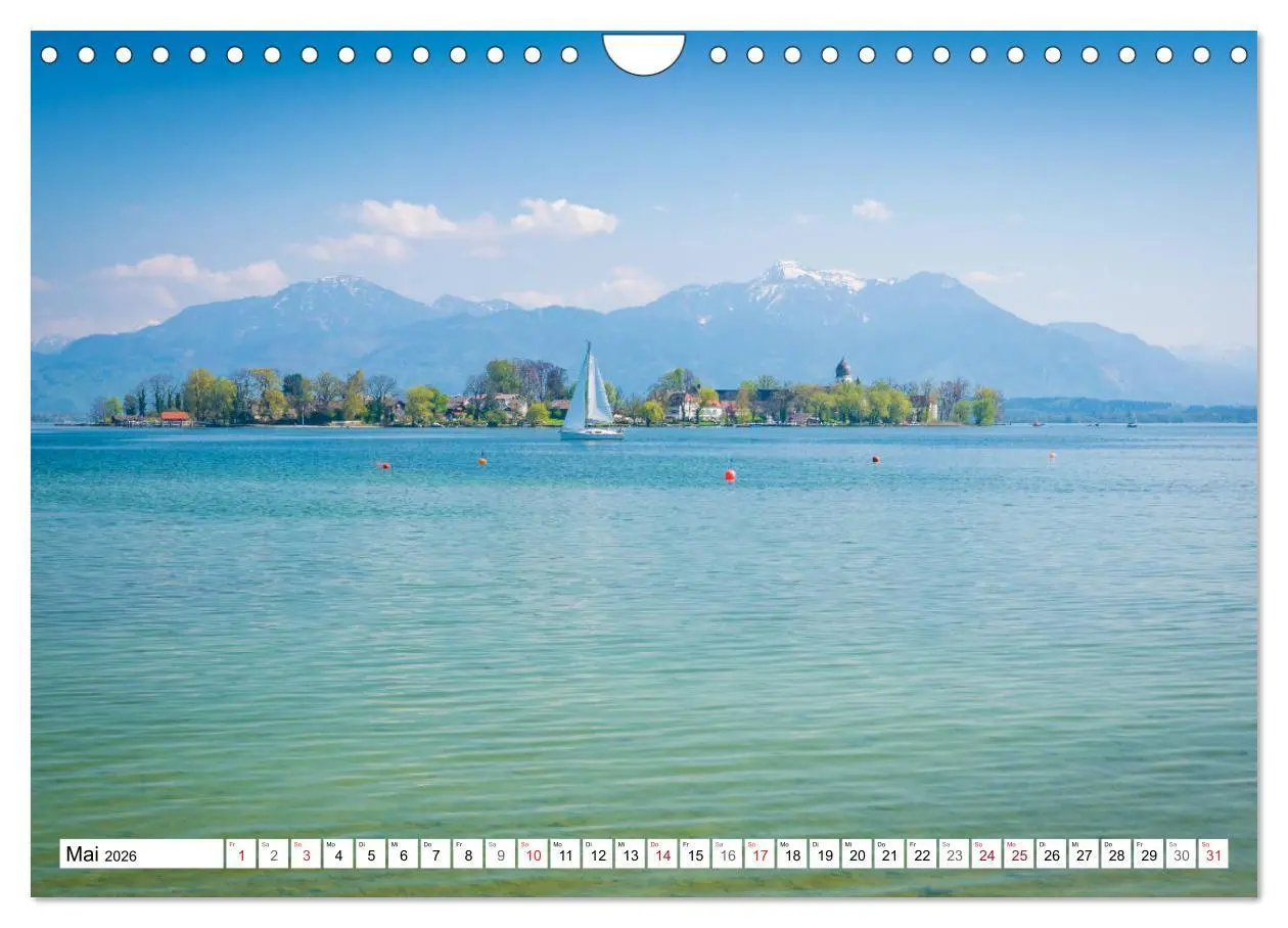 Bild: 9783457737071 | Der Chiemsee - Ansichten zum Träumen (Wandkalender 2026 DIN A4...