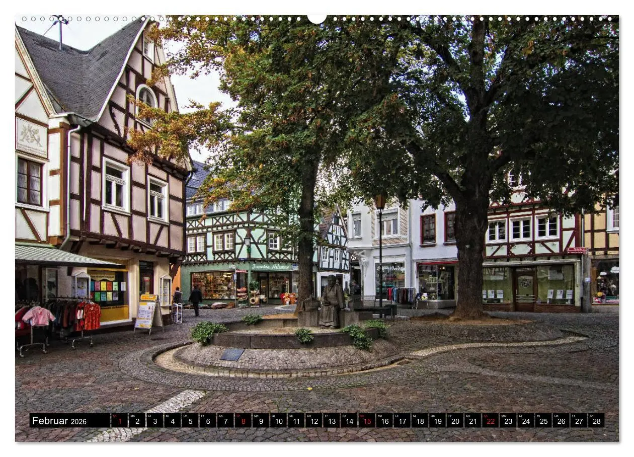 Bild: 9783457807071 | Stadtansichten, Linz am Rhein die bunte Stadt (Wandkalender 2026...
