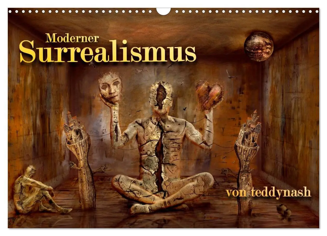 Cover: 9783516137071 | Moderner Surrealismus (Wandkalender 2026 DIN A3 quer), CALVENDO...