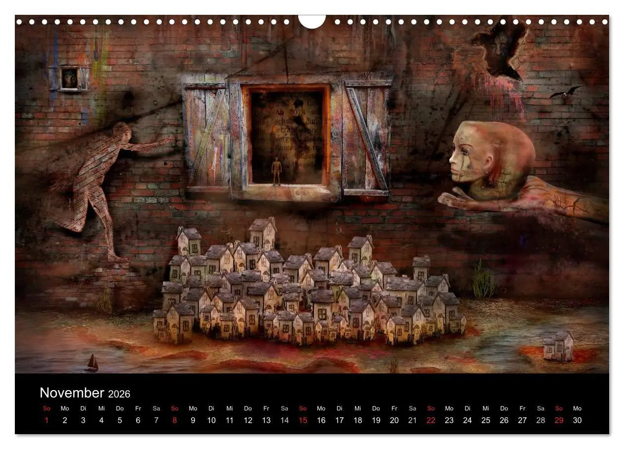 Bild: 9783516137071 | Moderner Surrealismus (Wandkalender 2026 DIN A3 quer), CALVENDO...