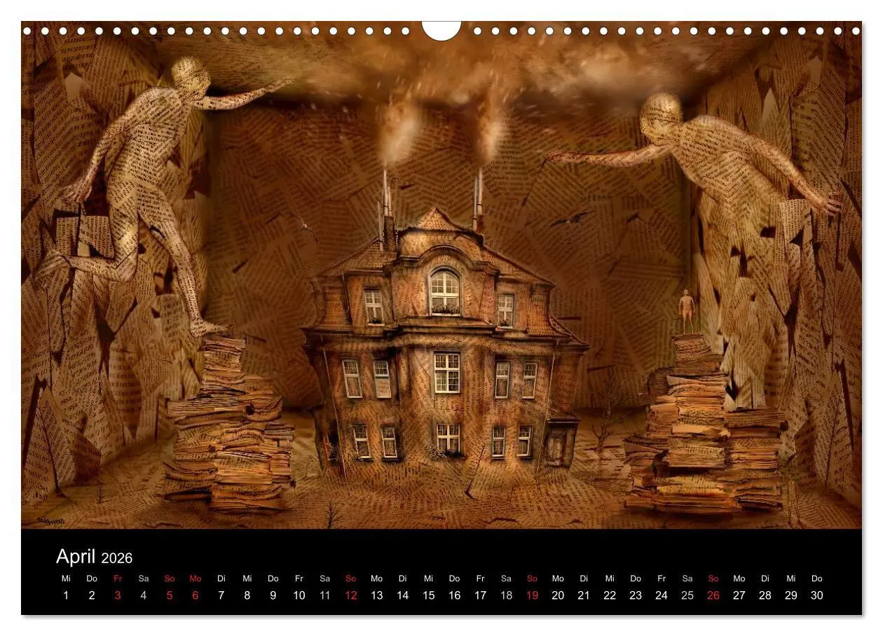 Bild: 9783516137071 | Moderner Surrealismus (Wandkalender 2026 DIN A3 quer), CALVENDO...