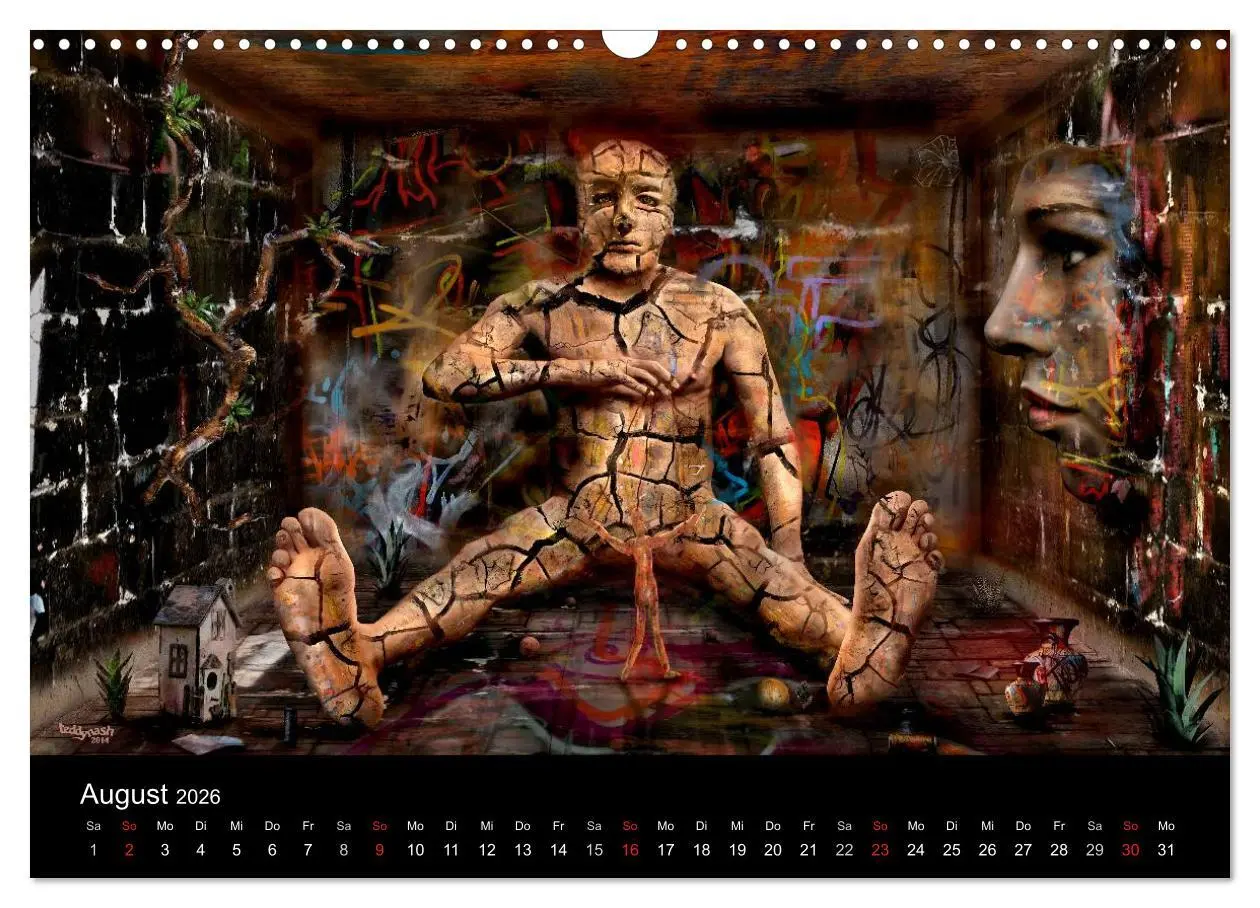 Bild: 9783516137071 | Moderner Surrealismus (Wandkalender 2026 DIN A3 quer), CALVENDO...