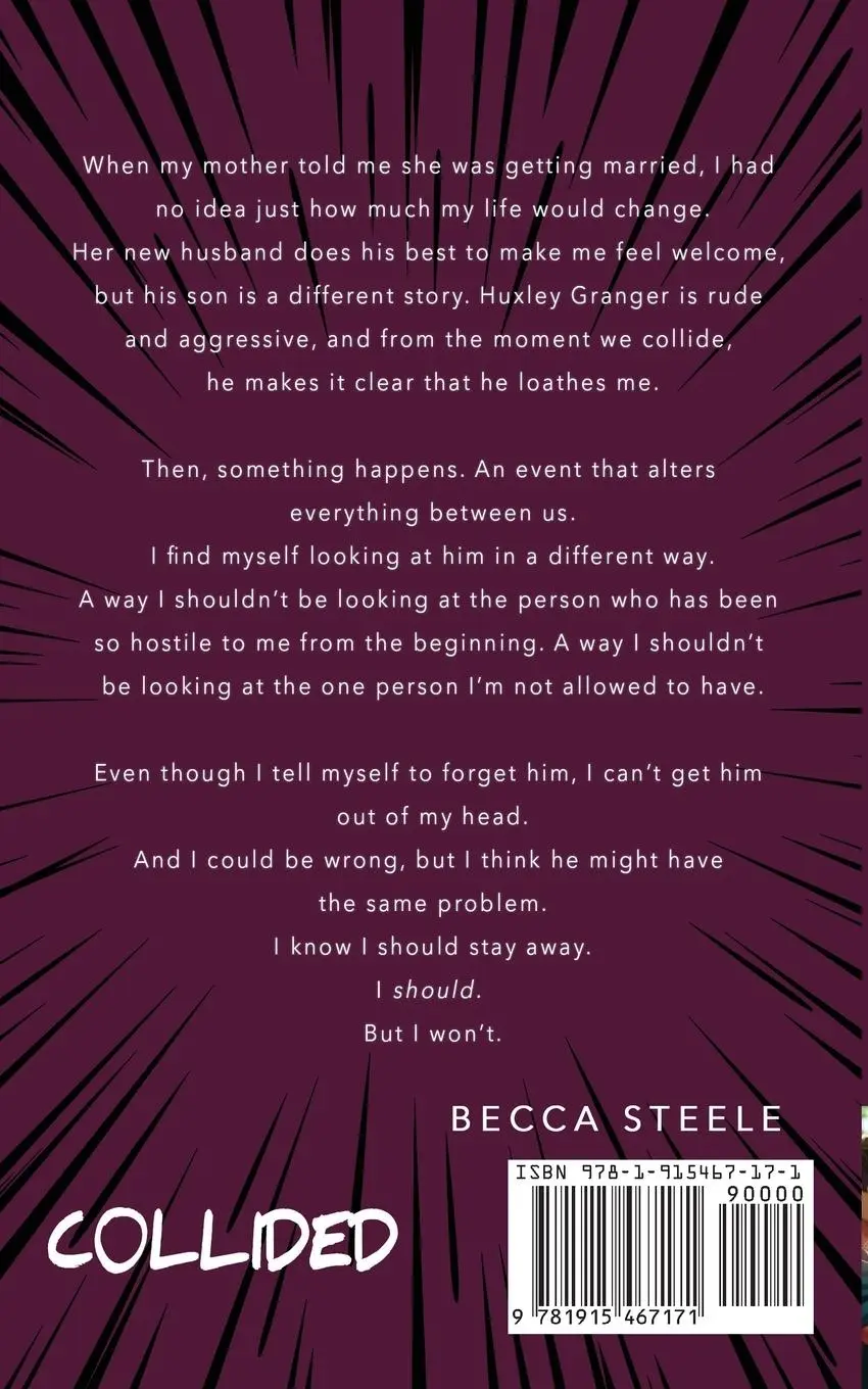 Rückseite: 9781915467171 | Collided - Special Edition | Becca Steele | Taschenbuch | Englisch