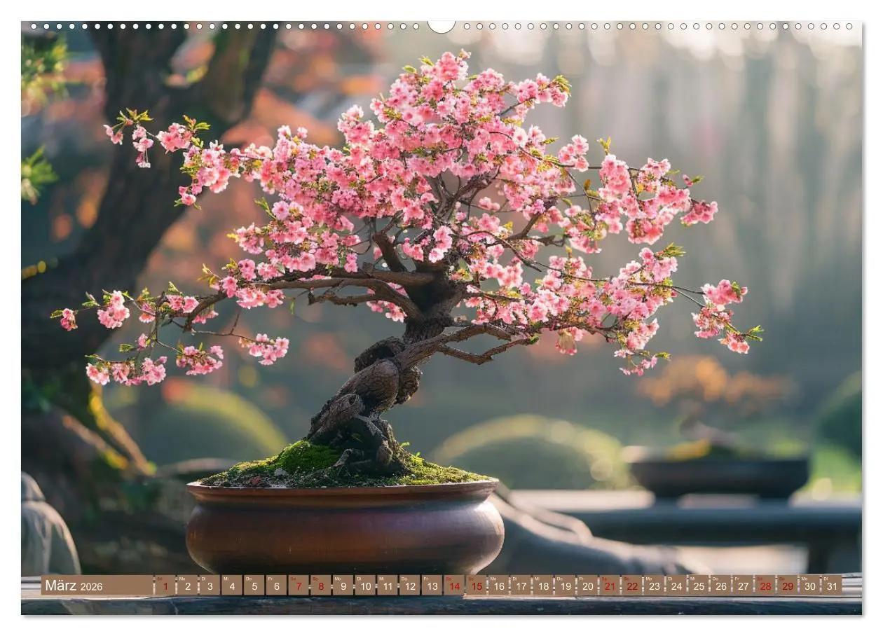 Bild: 9783457417171 | Bonsai meditativ (hochwertiger Premium Wandkalender 2026 DIN A2...