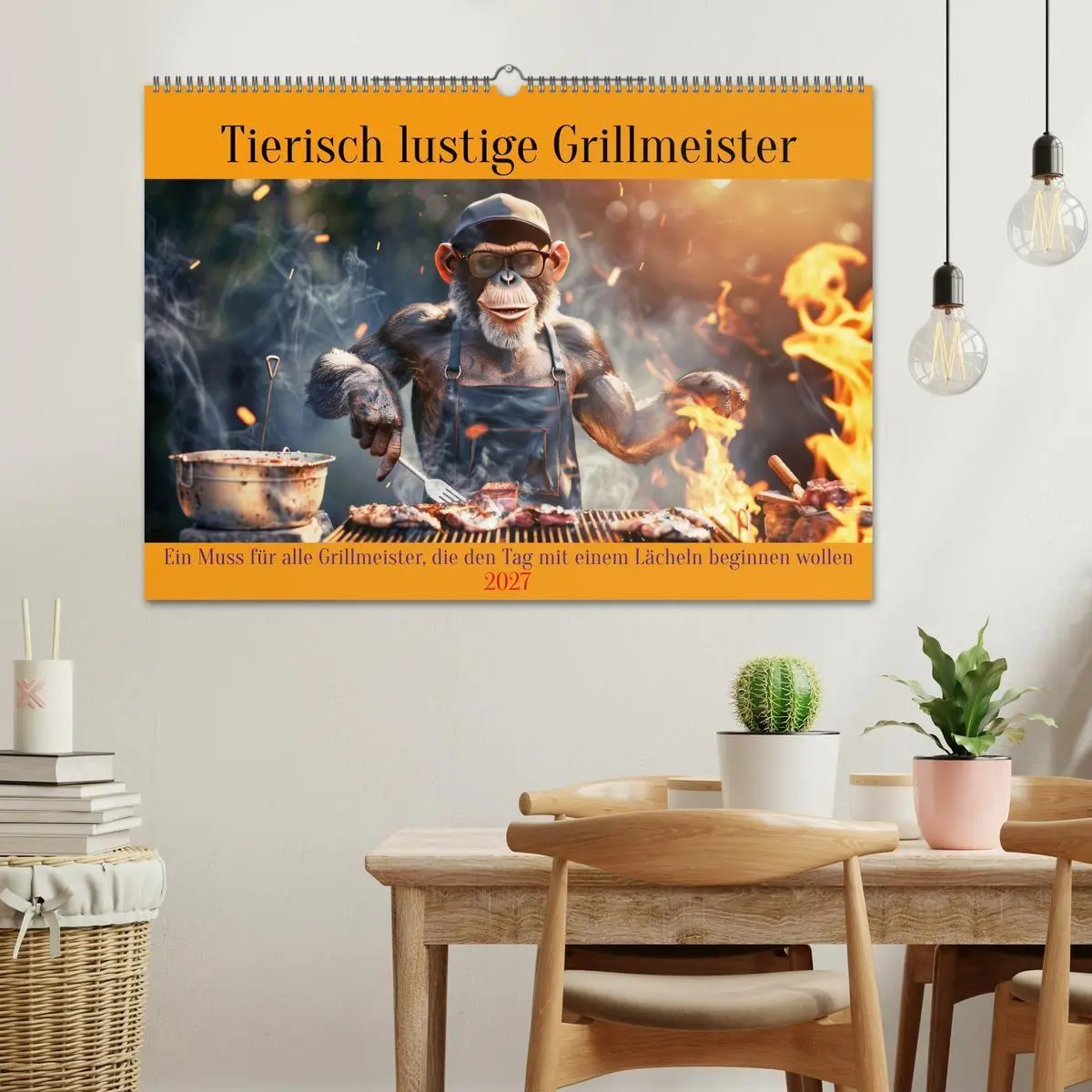 Bild: 9783569077171 | Tierisch lustige Grillmeister (Wandkalender 2027 DIN A2 quer),...