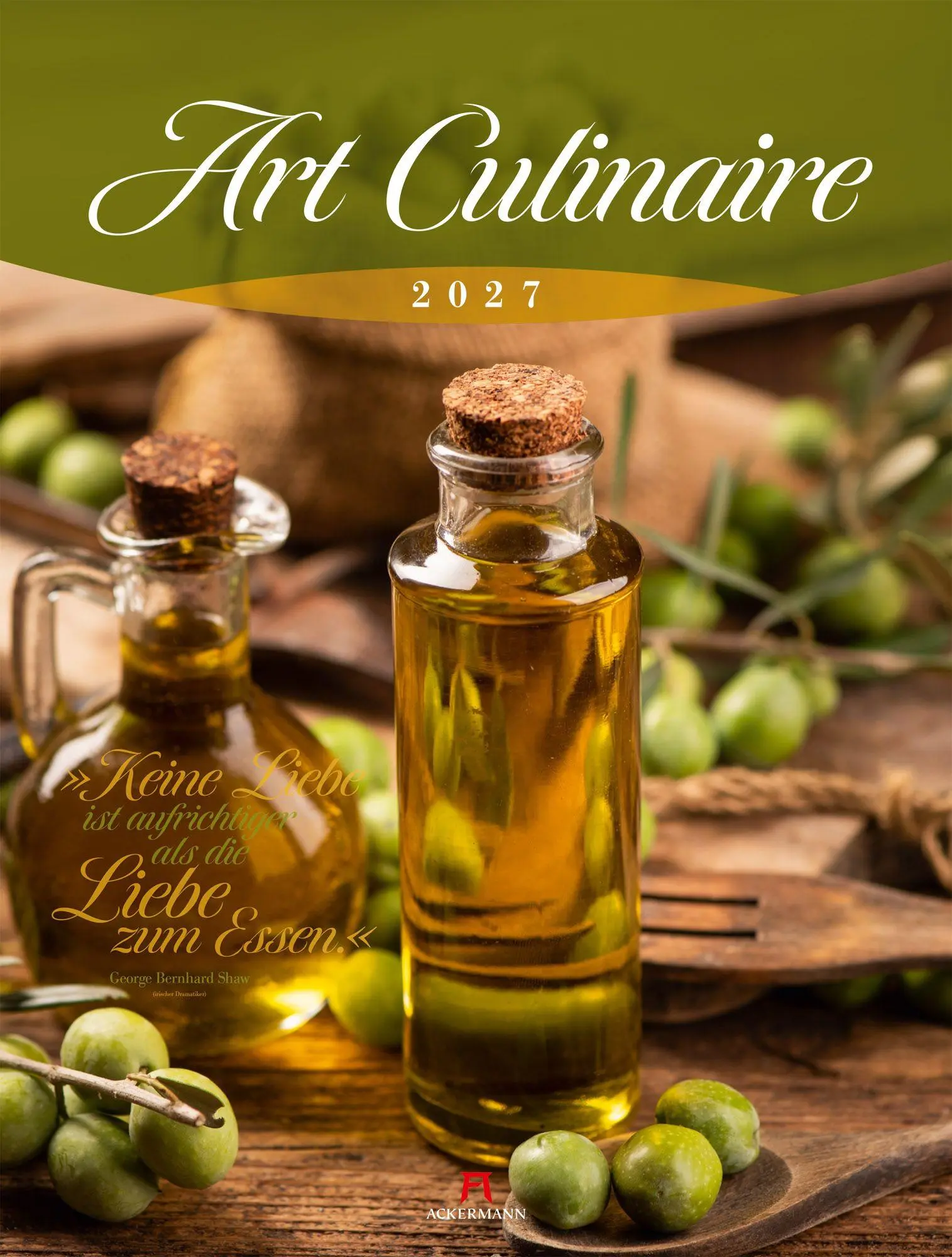 Cover: 9783838427171 | Art Culinaire Kalender 2027 | Ackermann Kunstverlag GmbH | Kalender