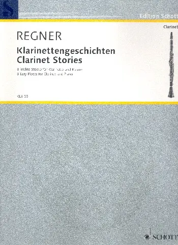 Cover: 9790001137171 | Clarinet Stories | Eight Easy Pieces | Hermann Regner | Buch | 2004