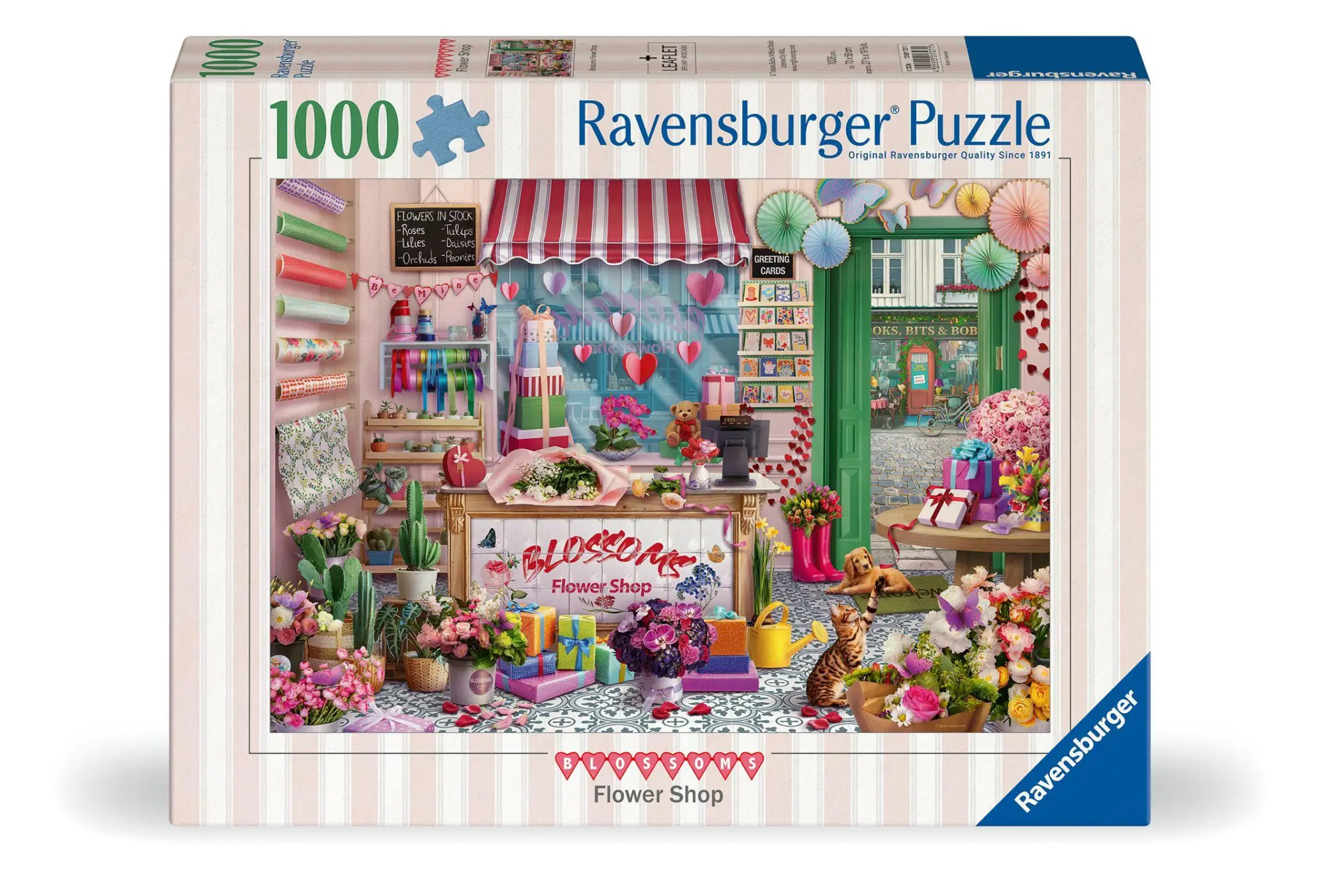 Cover: 4005555017271 | Erwachsenenpuzzle 1000 Teile - Der kleine Blumenladen | Spiel | 2026