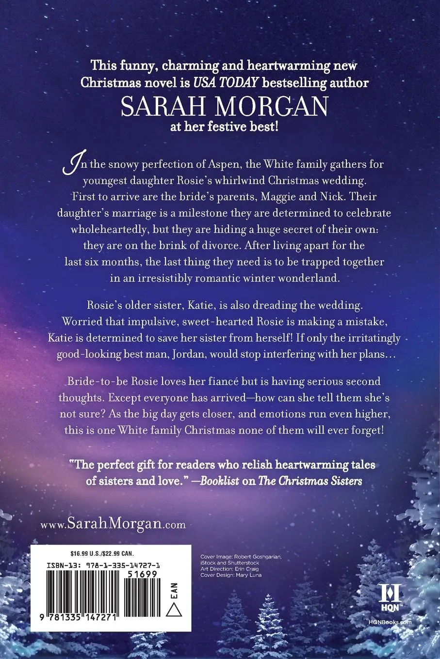 Rückseite: 9781335147271 | Wedding in December | A Christmas Romance (Original) | Sarah Morgan