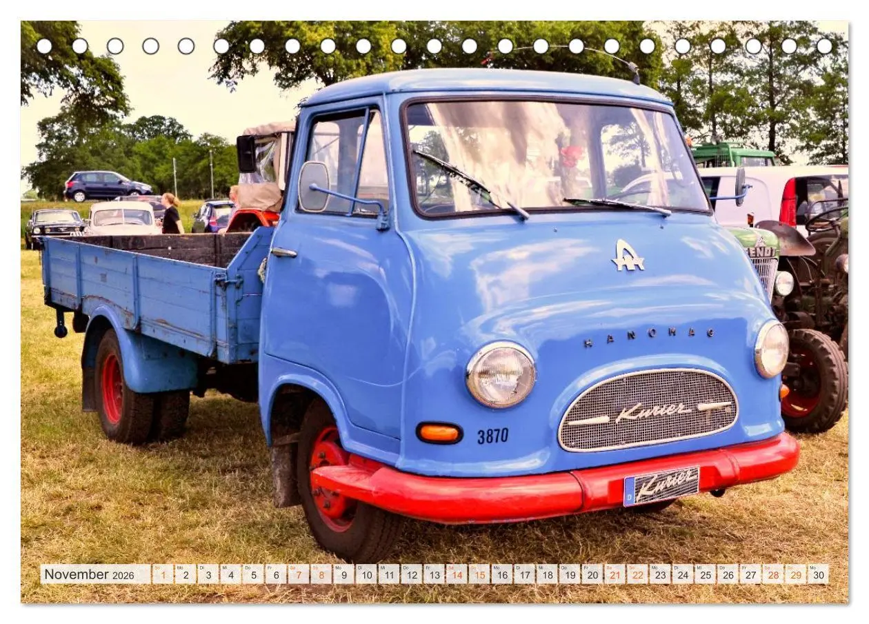 Bild: 9783457647271 | LKW - Oldtimer (Tischkalender 2026 DIN A5 quer), CALVENDO...