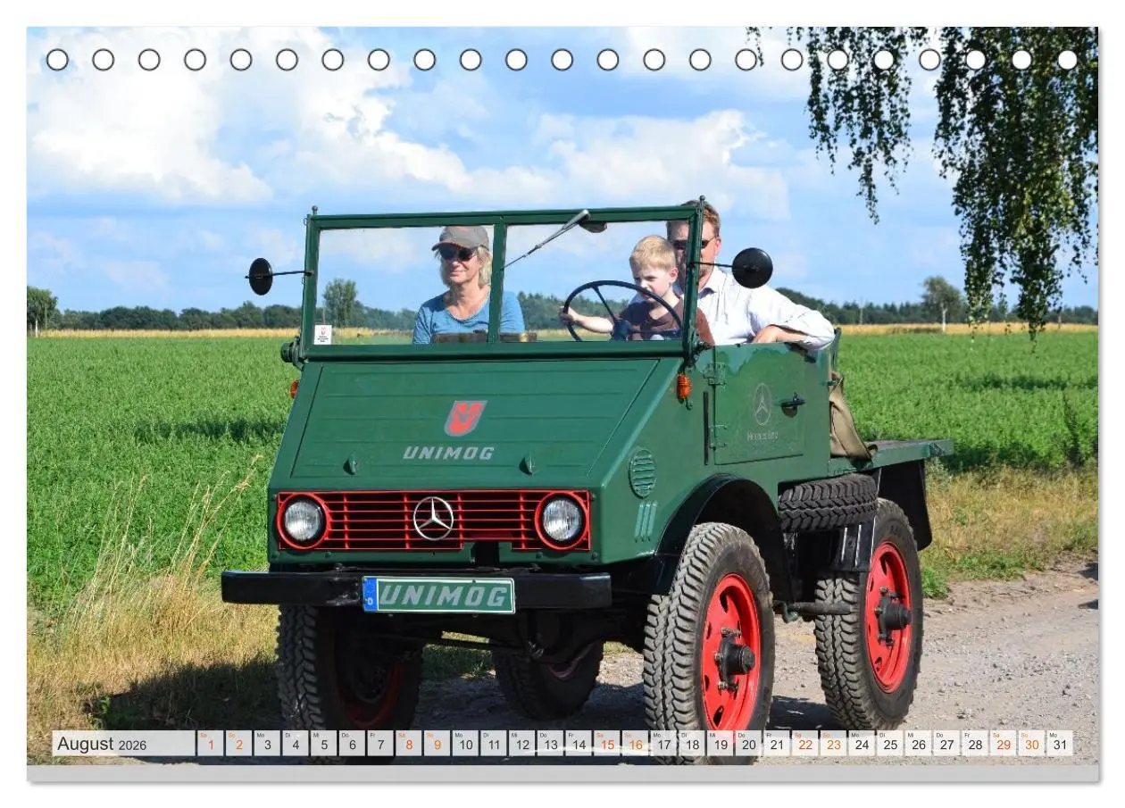 Bild: 9783457647271 | LKW - Oldtimer (Tischkalender 2026 DIN A5 quer), CALVENDO...
