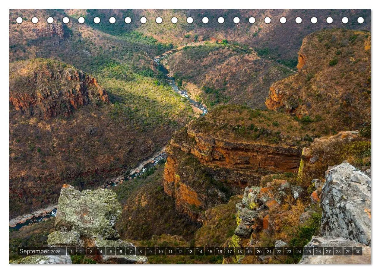 Bild: 9783516117271 | Südafrika - Die Landschaft (Tischkalender 2026 DIN A5 quer),...
