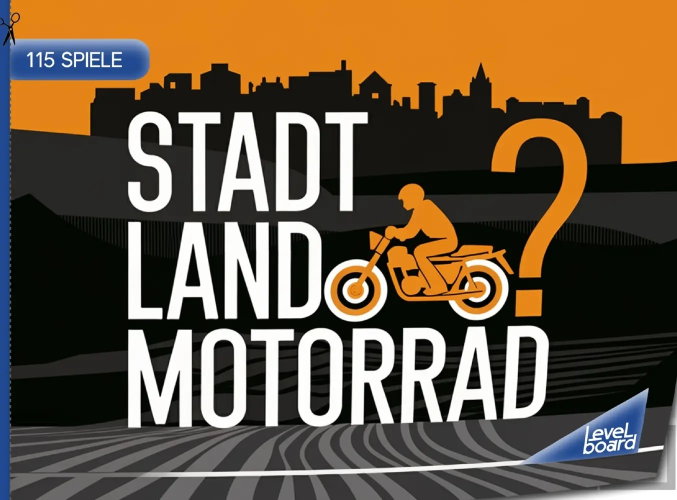Cover: 9783693197271 | Stadt, Land, Motorrad - 115 Spielblöcke | levelBoard Spiele | Buch