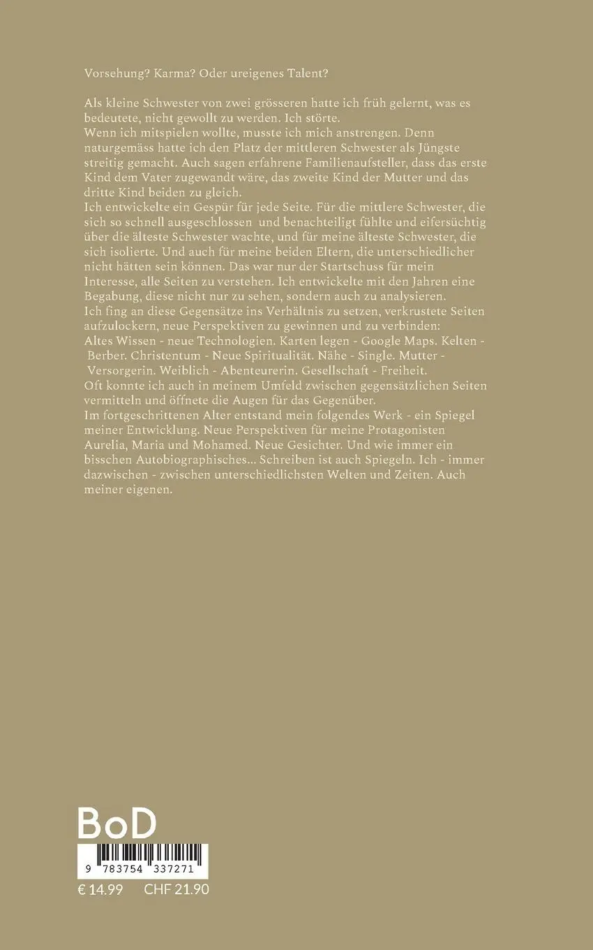 Rückseite: 9783754337271 | Im Dazwischen | Drei Welten, drei Zeiten | Monika Elsen | Taschenbuch