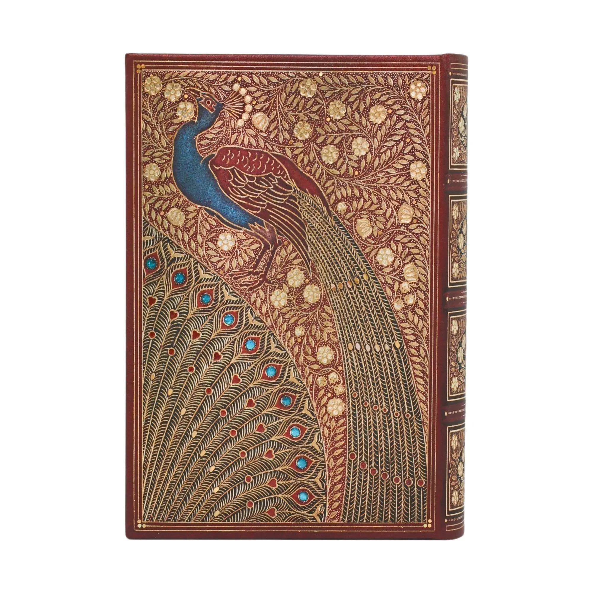 Bild: 9780349717371 | 12-Monatskalender 2027 Hafiz Pfauen Mini Tagesüberblick | Paperblanks