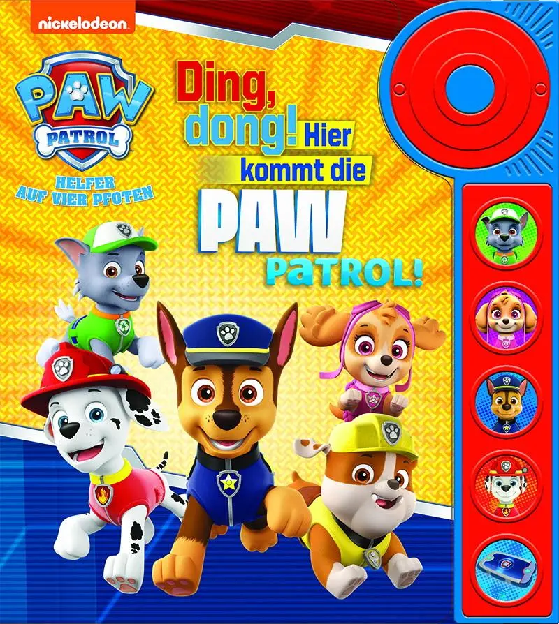 Cover: 9781503747371 | PAW Patrol - Ding, dong! Hier kommt die PAW Patrol - Soundbuch | Wage