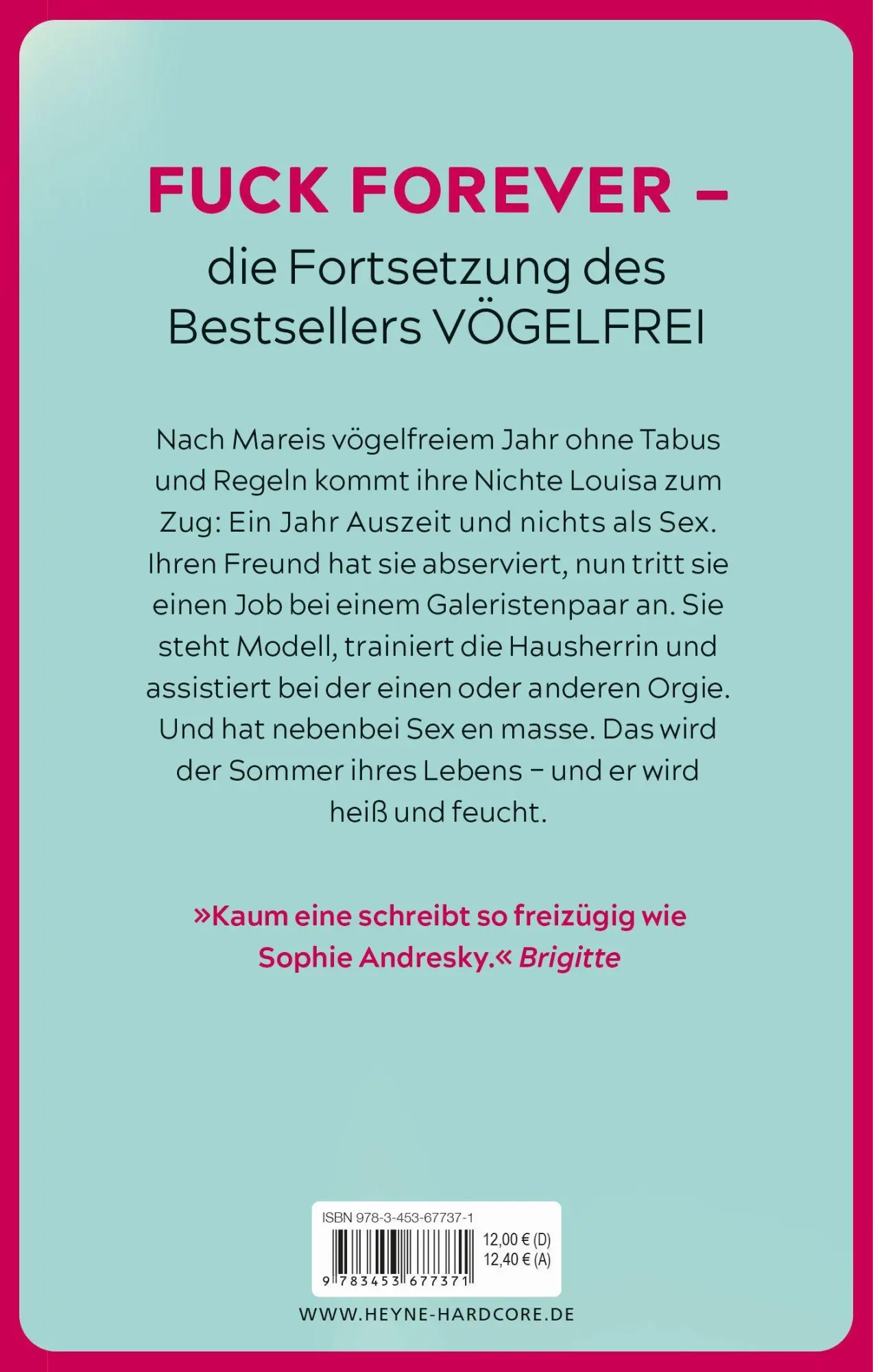 Bild: 9783453677371 | Vögelwild | Erotischer Roman | Sophie Andresky | Taschenbuch | 416 S.
