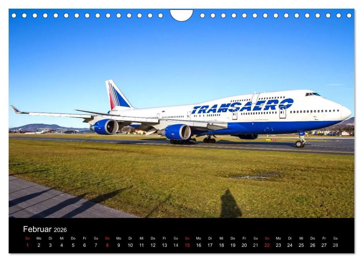 Bild: 9783516037371 | Schönheit der Flugzeuge (Wandkalender 2026 DIN A4 quer), CALVENDO...