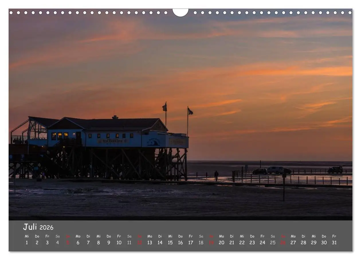 Bild: 9783516107371 | Mein St.Peter-Ording (Wandkalender 2026 DIN A3 quer), CALVENDO...