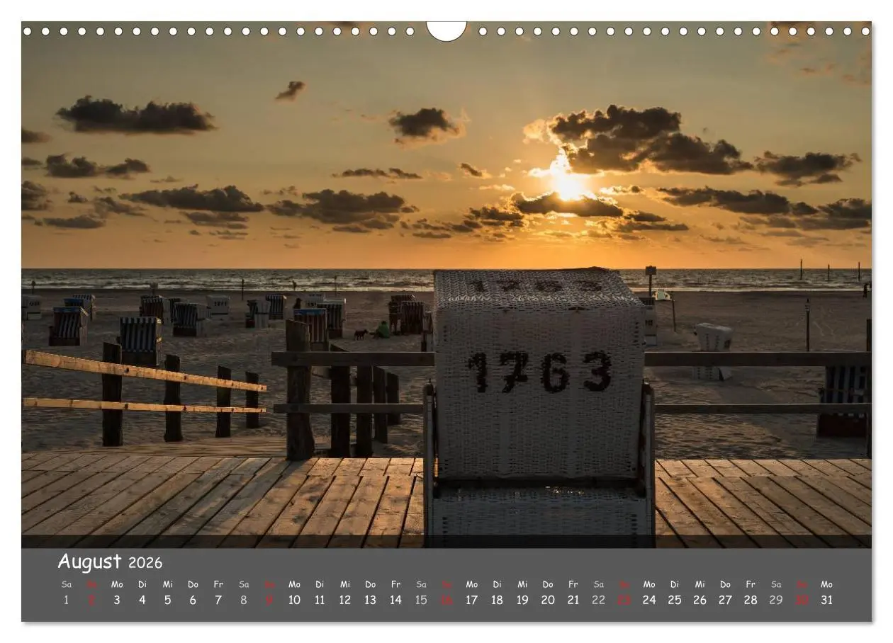 Bild: 9783516107371 | Mein St.Peter-Ording (Wandkalender 2026 DIN A3 quer), CALVENDO...