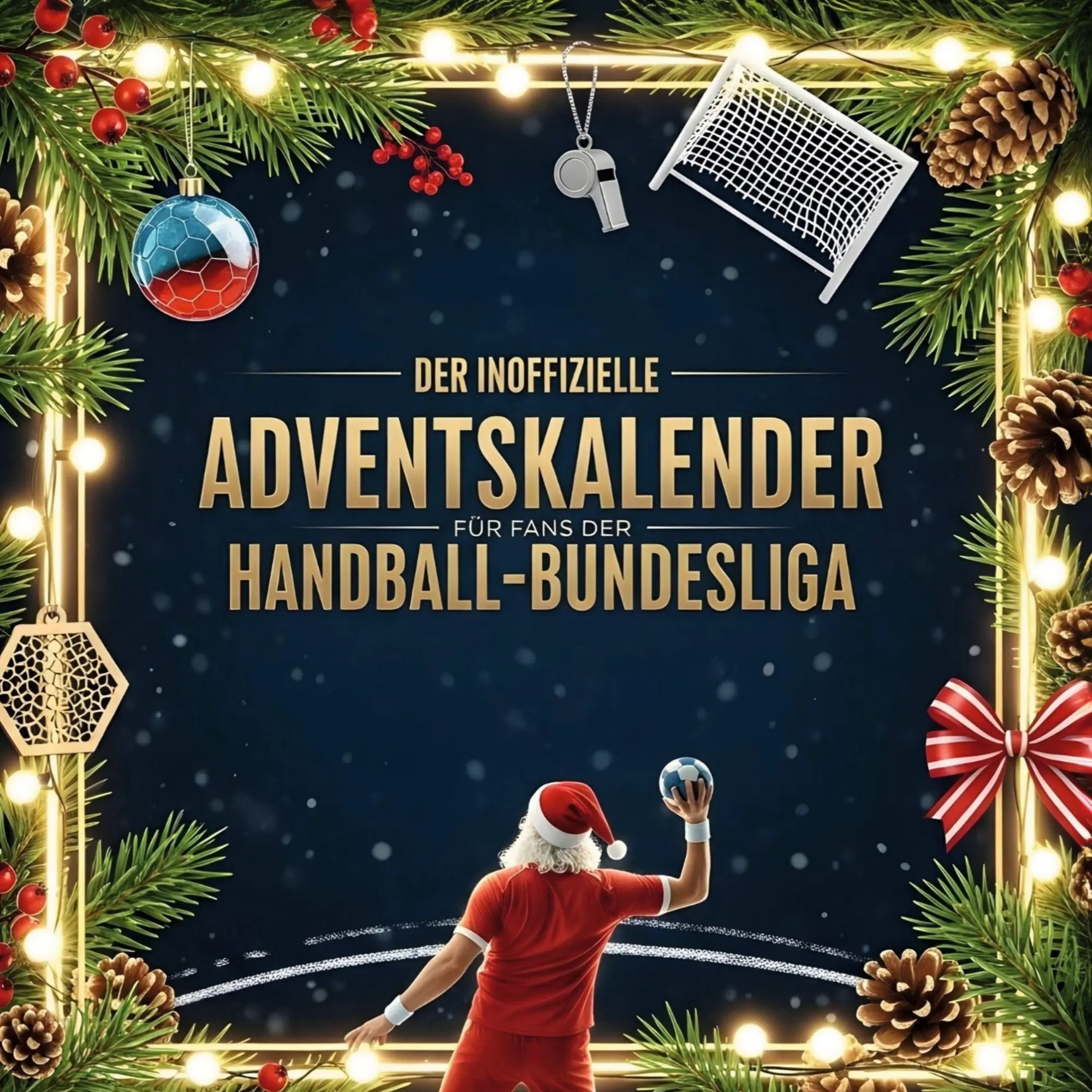 Cover: 9783695307371 | Der inoffizielle Adventskalender für Fans der Handball-Bundesliga