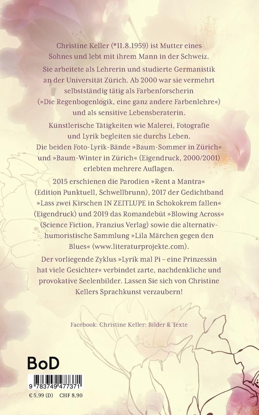 Rückseite: 9783749477371 | Lyrik mal Pi | Christine Keller | Taschenbuch | 52 S. | Deutsch | 2020
