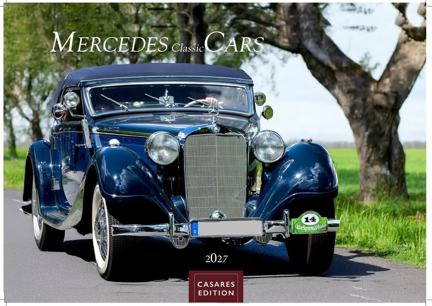 Cover: 9781835247471 | Mercedes Classic Cars Kalender 2027 - Wandkalender Fotokalender...