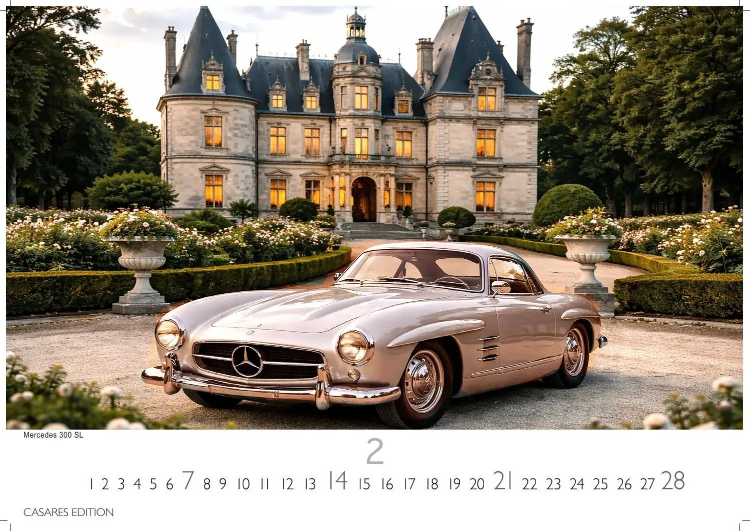 Bild: 9781835247471 | Mercedes Classic Cars Kalender 2027 - Wandkalender Fotokalender...