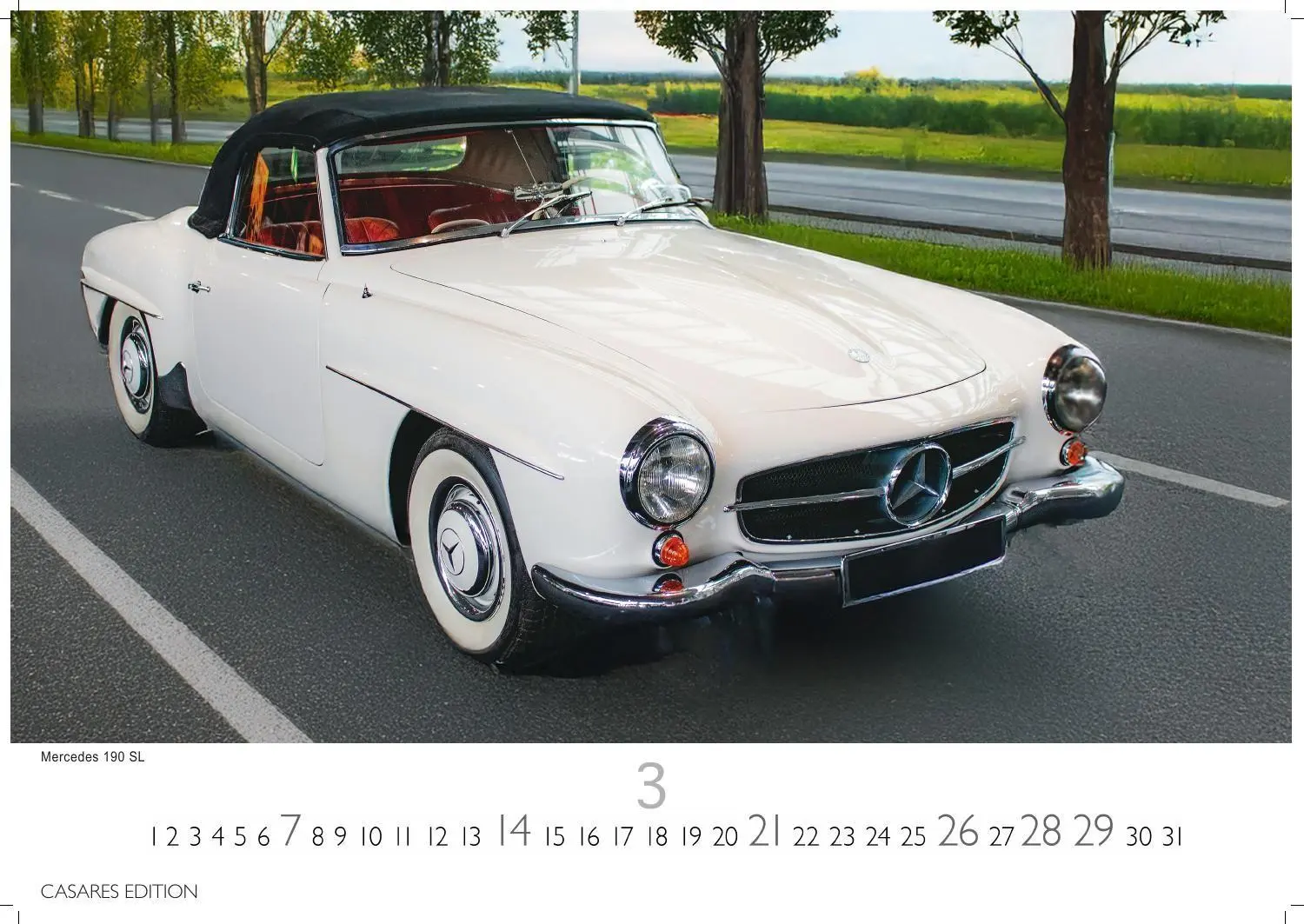Bild: 9781835247471 | Mercedes Classic Cars Kalender 2027 - Wandkalender Fotokalender...