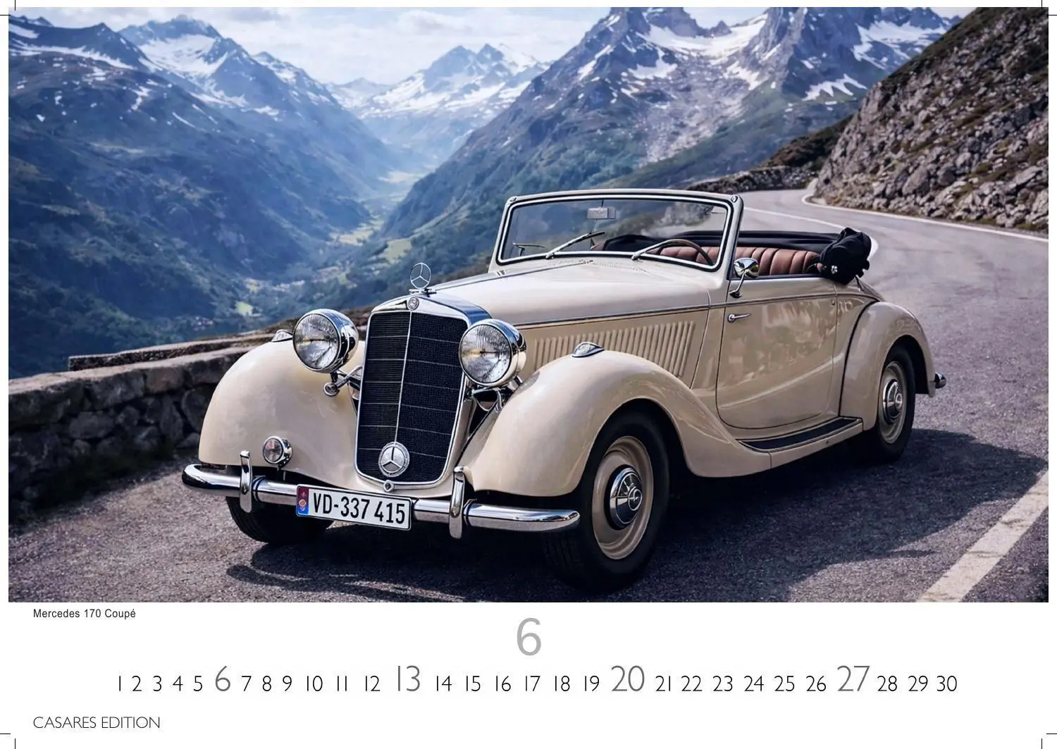 Bild: 9781835247471 | Mercedes Classic Cars Kalender 2027 - Wandkalender Fotokalender...