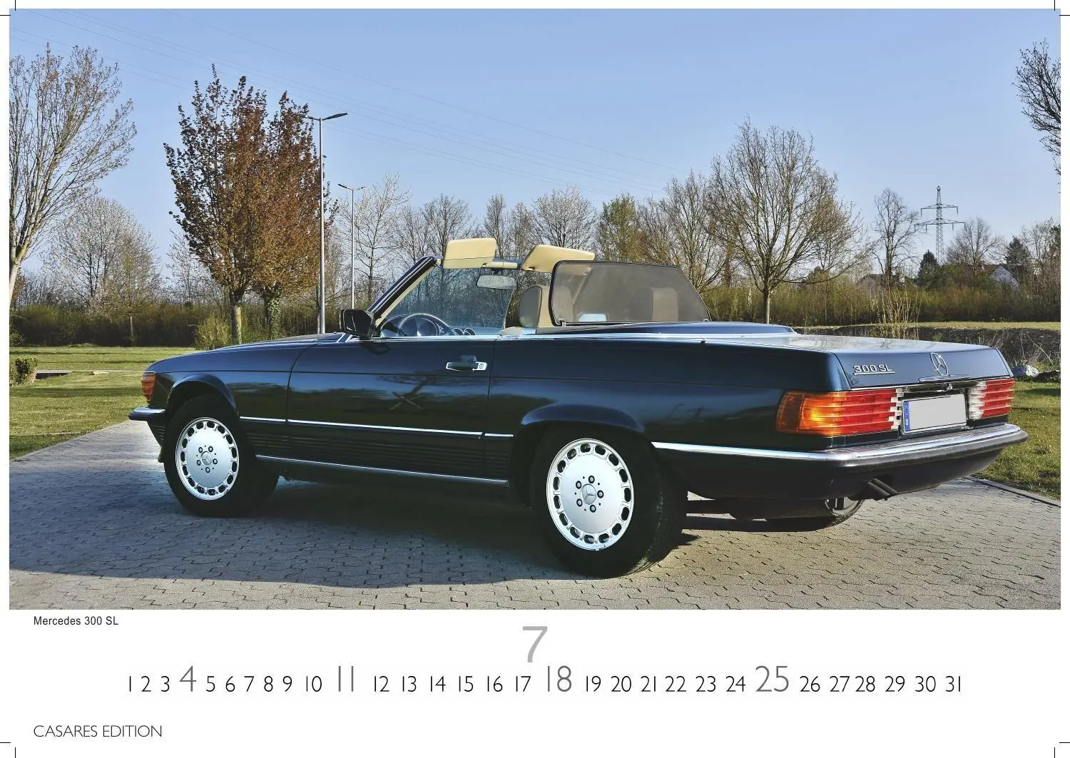 Bild: 9781835247471 | Mercedes Classic Cars Kalender 2027 - Wandkalender Fotokalender...