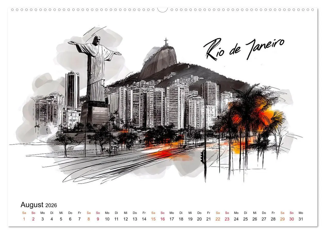 Bild: 9783457247471 | Weltstädte - ein Kalender für Entdecker (hochwertiger Premium...