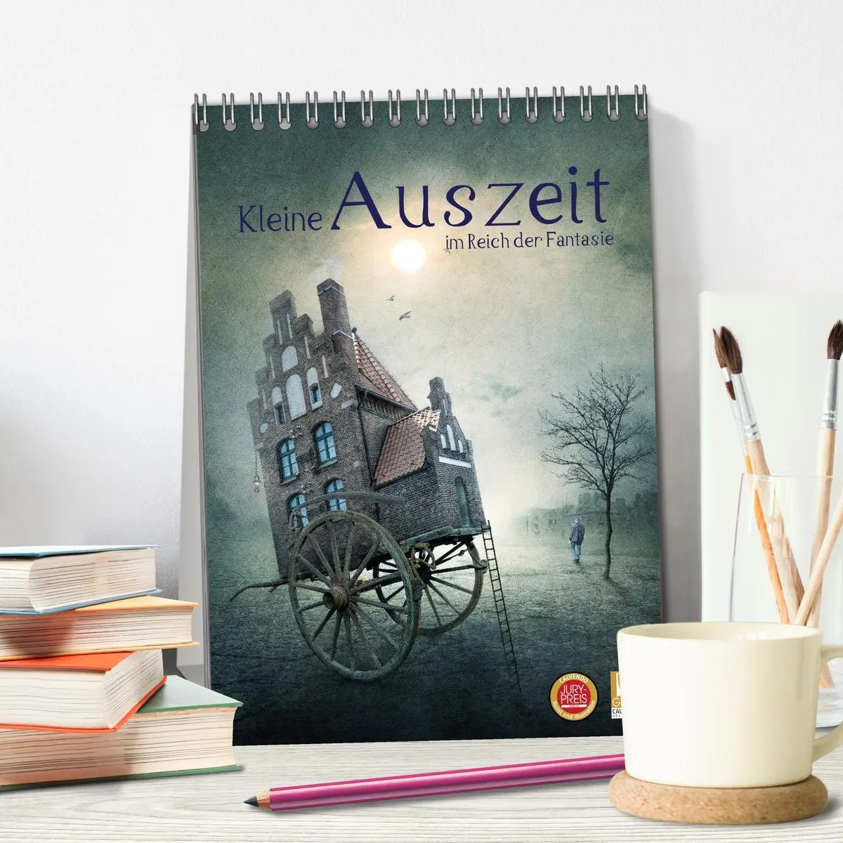 Bild: 9783516337471 | Kleine Auszeit im Reich der Fantasie (Tischkalender 2026 DIN A5...