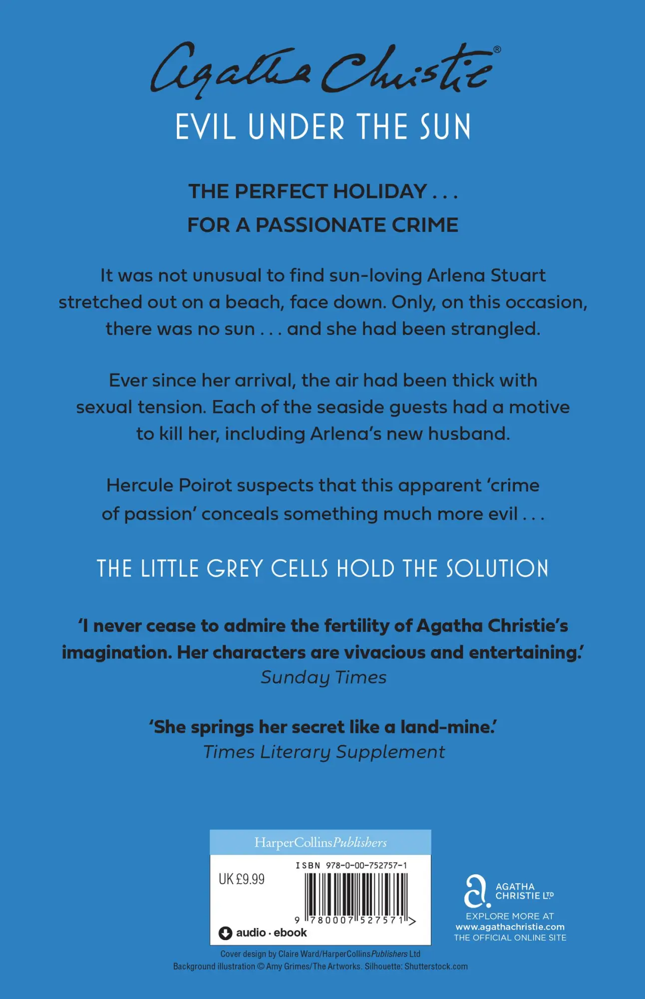 Rückseite: 9780007527571 | Evil Under the Sun | Agatha Christie | Taschenbuch | Poirot | 274 S.