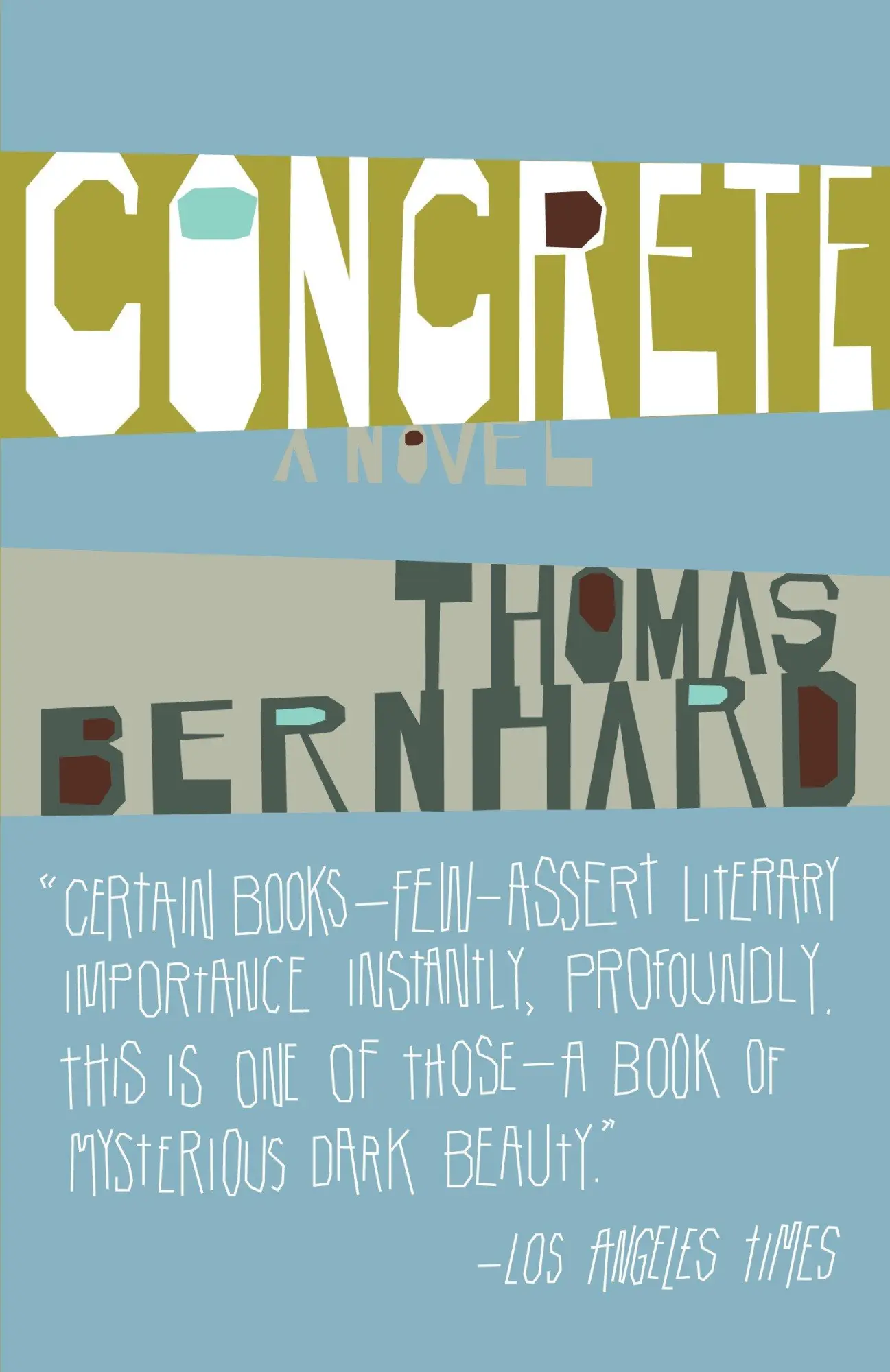 Cover: 9781400077571 | Concrete | Thomas Bernhard | Taschenbuch | Einband - flex.(Paperback)