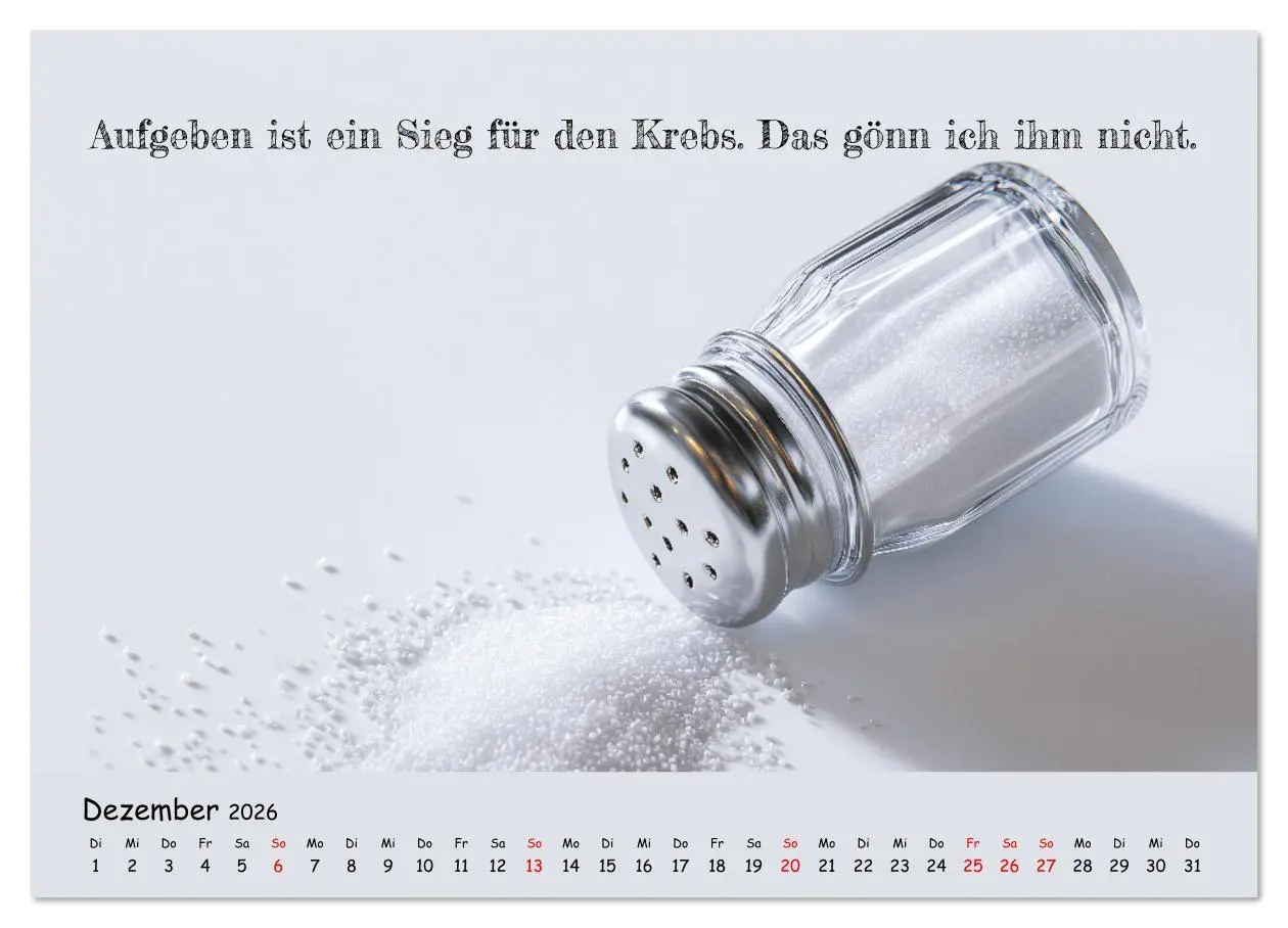 Bild: 9783516637571 | Krebs ist ein Vollidiot - Kalender für alle Kämpfer mit...
