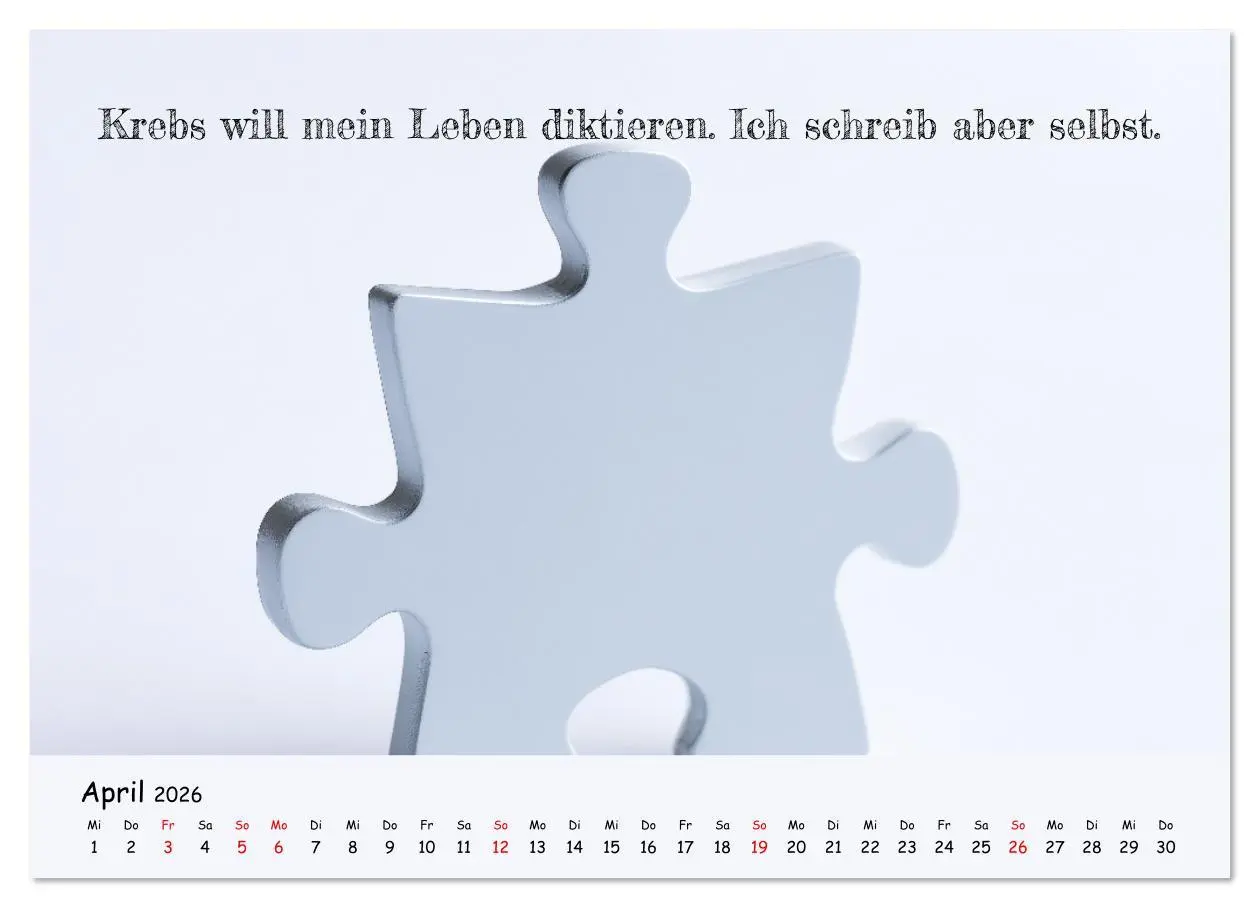 Bild: 9783516637571 | Krebs ist ein Vollidiot - Kalender für alle Kämpfer mit...