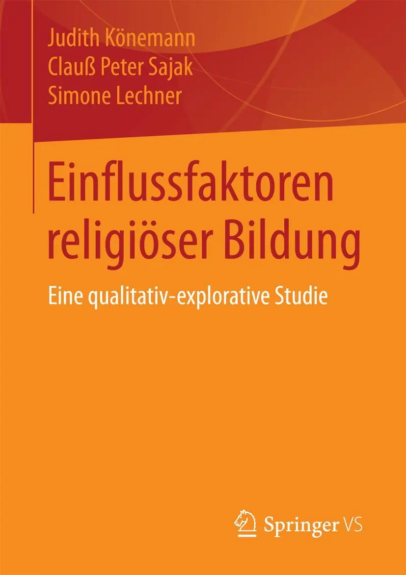 Cover: 9783658137571 | Einflussfaktoren religiöser Bildung | Judith Könemann (u. a.) | Buch