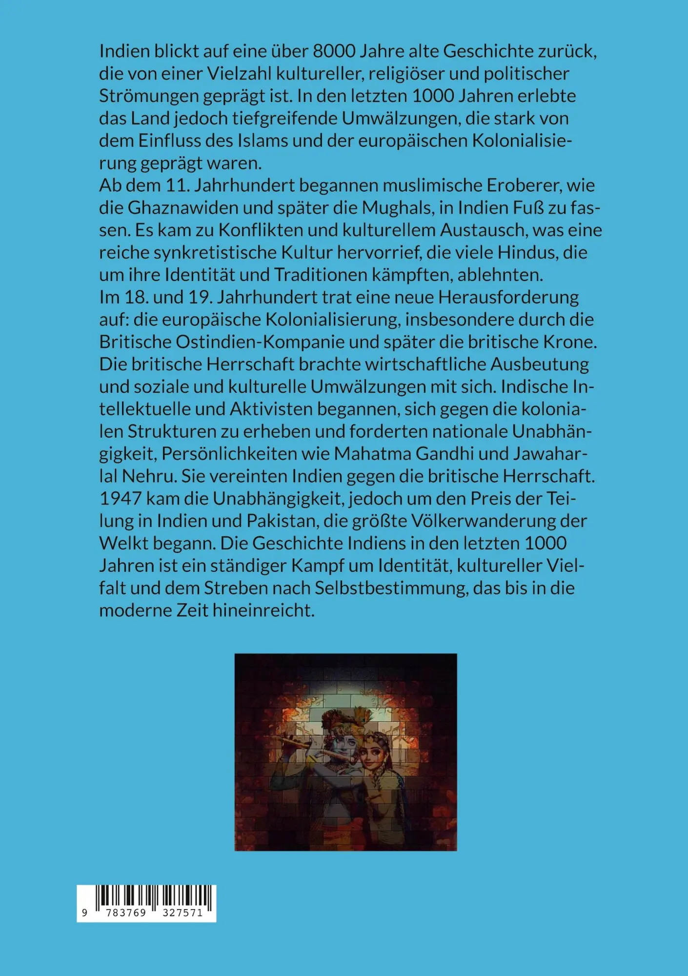 Rückseite: 9783769327571 | Indien - kleine Geschichte eines großen Reiches | Johannes Simang